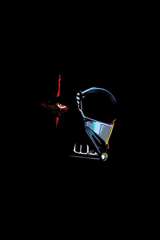 Shadow of the Sith Minimalist Acrylic Wall Art