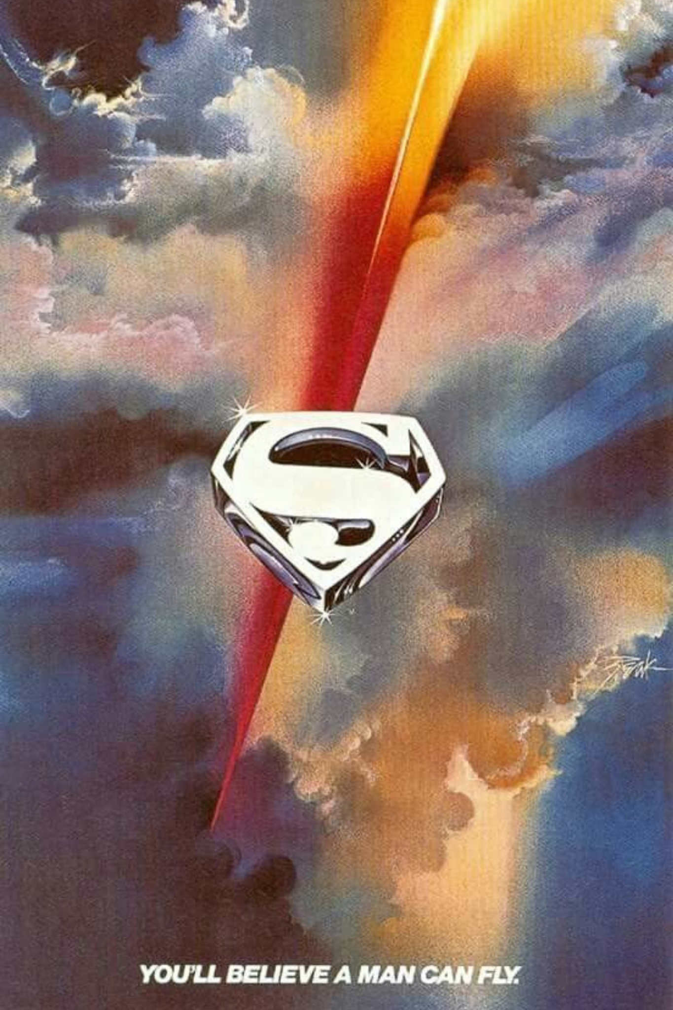 Man of Tomorrow Retro Acrylic Wall Art