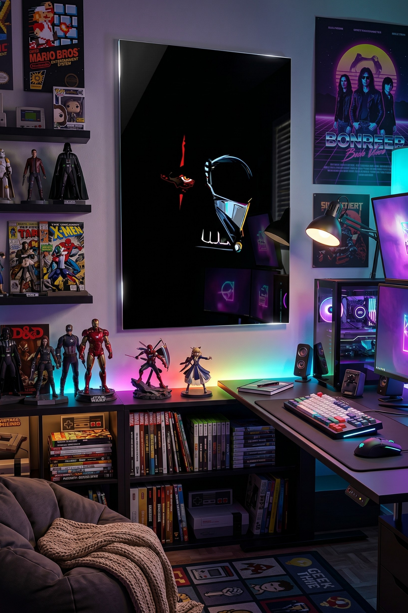 Shadow of the Sith Minimalist Acrylic Wall Art