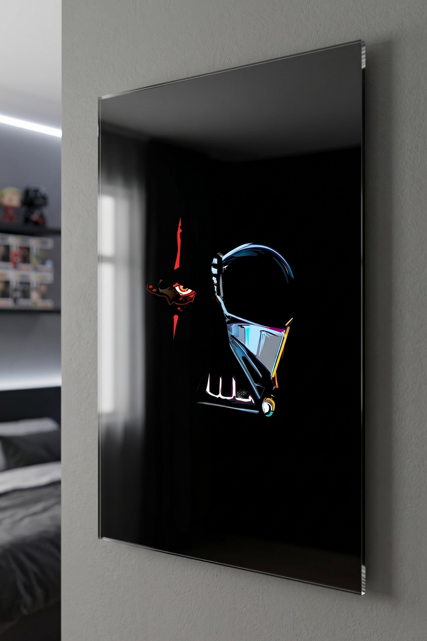 Shadow of the Sith Minimalist Acrylic Wall Art