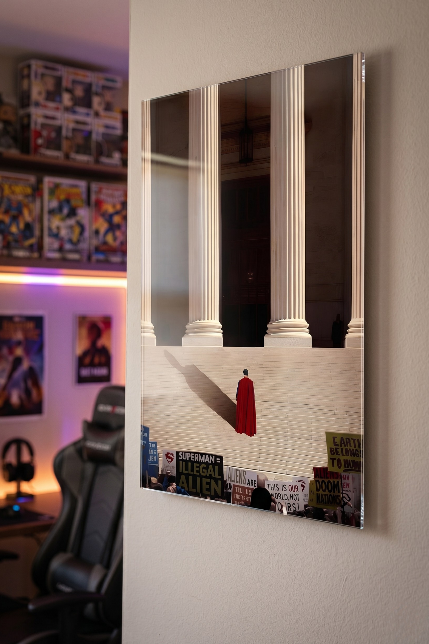 Quest for Justice – Premium Plexiglass Art Panel